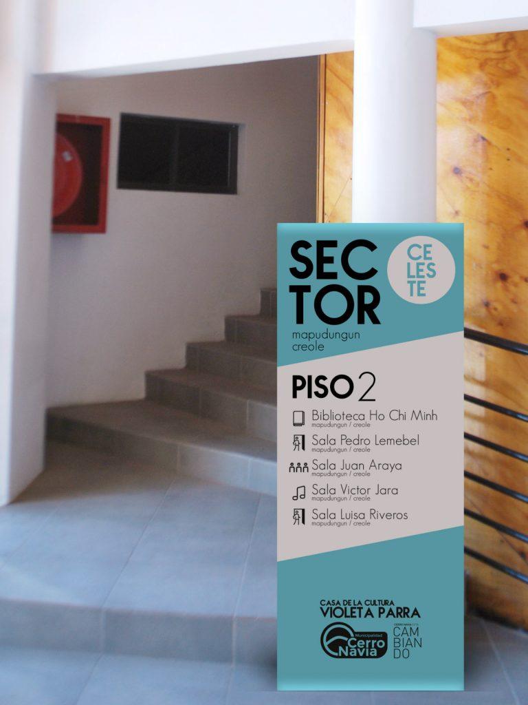 Señalética Municipalidad Cerro Navia