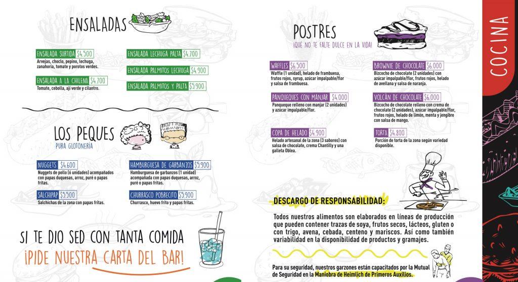 Carta Tablón del Ancla Puerto Montt